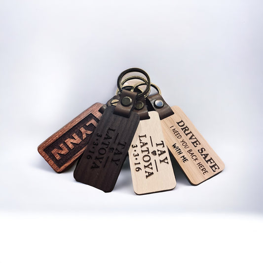Engraved Keychain personalized & custom